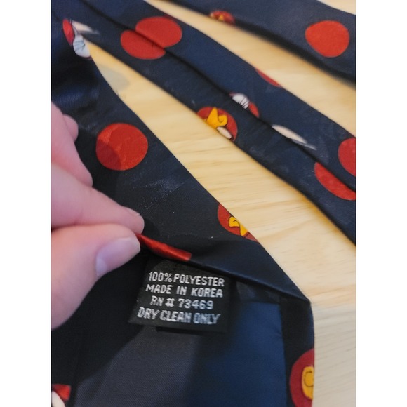 Vintage Looney Tunes Tie Bugs Bunny Daffy Duck Sylvester 1993 Cartoon - Picture 3 of 3